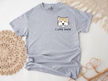 Akita Inu Print T Shirt, 3 of 6