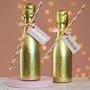 Hen Party Decorated Gold Prosecco Bottle, thumbnail 4 of 5