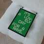 Day For A Rave Print | Typographic Poster | Wall Art | Aesthetic | Y2 K | Trendy | Club | Raving | Music |, thumbnail 6 of 9