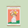 Personalised Family Birth Flowers Mother's Day Print, thumbnail 4 of 9