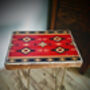 Kilim Pattern Ethnic Style Side Table, thumbnail 4 of 6