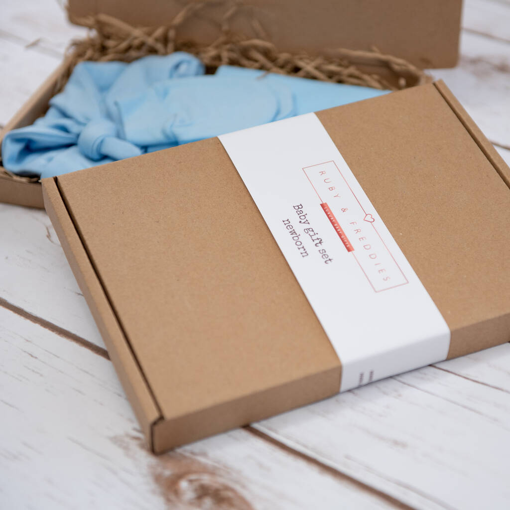 New Baby Letter Box Gift Set By Ruby And Freddies