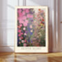 Gustav Klimt Pink Garden Art Print, thumbnail 1 of 3