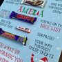 Personalised Christmas Eve Chocolate Message Board, thumbnail 5 of 5