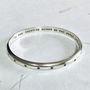 Personalised Hearts Or Stars Heavy Silver Bangle, thumbnail 6 of 6