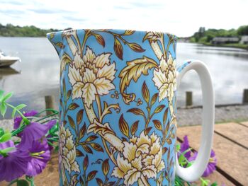 Large China Jug In William Morris Chrysanthemum Design, 4 of 12