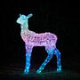 Twinkly Smart LED Outdoor Acrylic Christmas Doe Figure, thumbnail 11 of 12