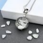 Personalised Round Fillable Locket For Gemstones, thumbnail 8 of 12