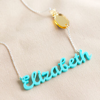 Acrylic Name Necklace, 6 of 10