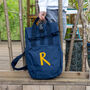 Children's Personalised Initial Roll Top Backpack, thumbnail 6 of 8