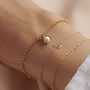 9ct Gold Pearl And Shell Charm Bracelet, thumbnail 5 of 7