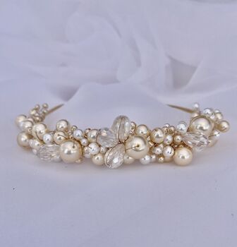 The Nicola Bridal Hairpiece, 6 of 12