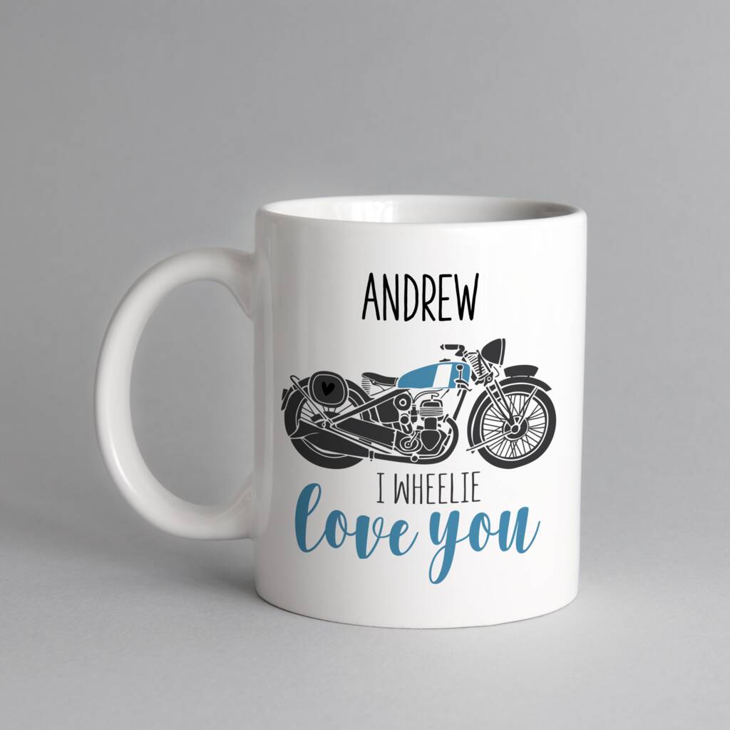 Gift for Dad Motorbike Coffee Mug Funny Motorbike Gift for Him Biker Gift Motorbike Mug Biker Birthday Gift For Him Biker Mug