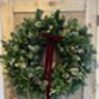 Fresh Luxury Natural Christmas Wreath, thumbnail 6 of 6