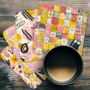 Whimsical Wildlifes Set Of Four Pu Leather Coasters, thumbnail 2 of 8