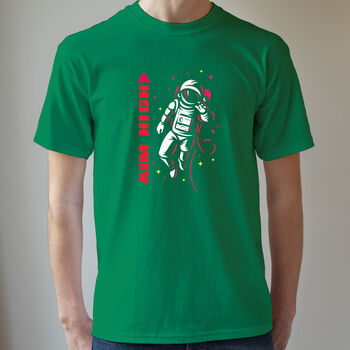 Men's Space Themed Astronaut T Shirt, 5 of 7