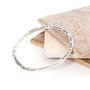 Hammered Style Message Bangle Collection, thumbnail 6 of 11
