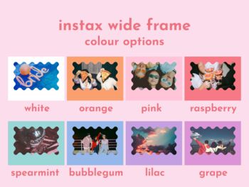 Instax Wide Wavy Frame With Personalised Photo Option, 6 of 12