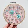 Beaded Embroidery Kit, Floral Design, thumbnail 2 of 10