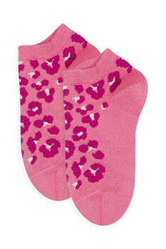 Leopard White And Pink Women's Trainer Socks Bundle, 7 of 7