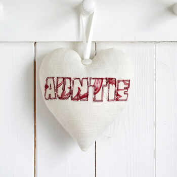 Personalised Hanging Heart Gift For Mum, Grandma, Auntie, 3 of 12