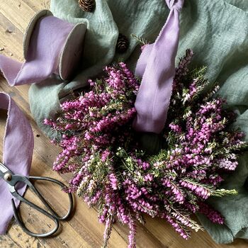 Petite Fresh Heather Wreath, 9 of 10