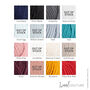 Seed Stitch Cushion Knitting Kit, thumbnail 9 of 10
