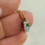 Opal Traffic Light Necklace, thumbnail 4 of 9