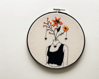 'Autumn' A Fun Halloween Inspired Embroidery Kit, 3 of 5