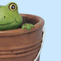 G Decor Green Frog Planter, thumbnail 5 of 6