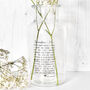 Personalised Glass Vase For Grandma/Nanny With Poem, thumbnail 1 of 3