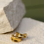 Sculpted Hoop Earrings, thumbnail 5 of 5