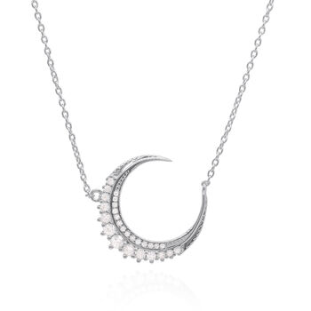 Stevie Moon Pendant Necklace, 2 of 6