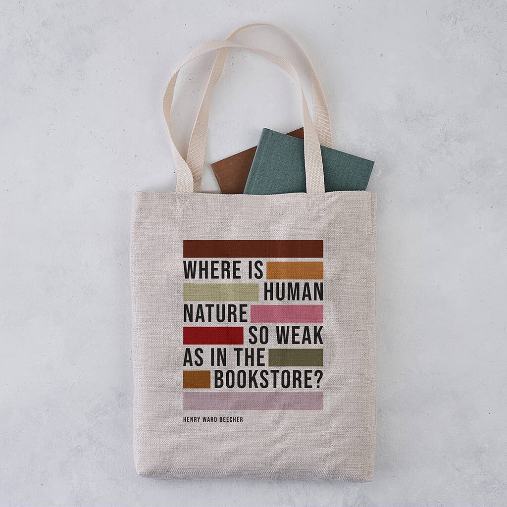 Literary 'Bookstore' Tote Bag By Bookishly