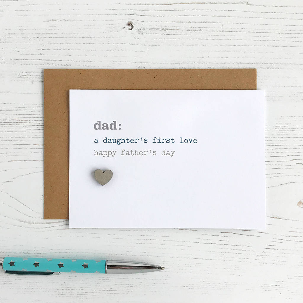 Sentimental Father's Day Card By Cloud 9 Design | notonthehighstreet.com