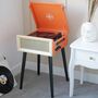 Retro Record Player On Legs With Bluetooth And Radio, thumbnail 6 of 11