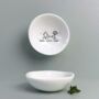 East Of India Porcelain Small Bowl Home Sweet Home, thumbnail 1 of 3