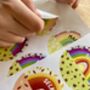 Personalised Seasonal Rainbow Stickers, thumbnail 3 of 8