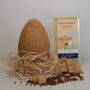 Blond Chocolate Easter Egg With Pepper Caramel, thumbnail 4 of 5
