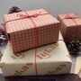 Retro Christmas Personalised Name Wrapping Paper Set, thumbnail 9 of 10