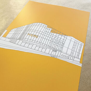 Manchester's 'Home' Illustrated A4 Print, 3 of 3