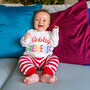 Baby Believes Personalised Christmas Pyjamas, thumbnail 1 of 3