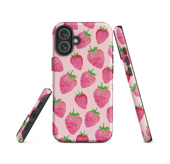 Strawberry Tough Phone Case, 4 of 4