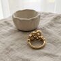 Solitaire Diamond Crossover Ring Gold, thumbnail 9 of 11