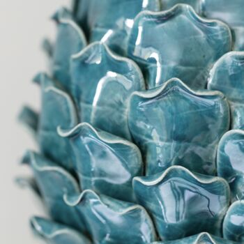 Turquoise Artichoke Decoration, 3 of 4