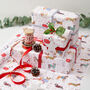 Christmas Canines Wrapping Paper, thumbnail 1 of 3