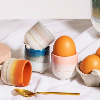 Ombre Glaze Stoneware Egg Cup, 2 of 12