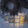 Illuminated Ceramic LED House Collection, thumbnail 1 of 4