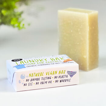 100% Natural Laundry Soap Bar Vegan And Plastic Free, 3 of 5