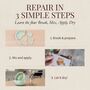 Kintsugi Repair Kit Restore Ceramics With Gold Powder, thumbnail 5 of 10